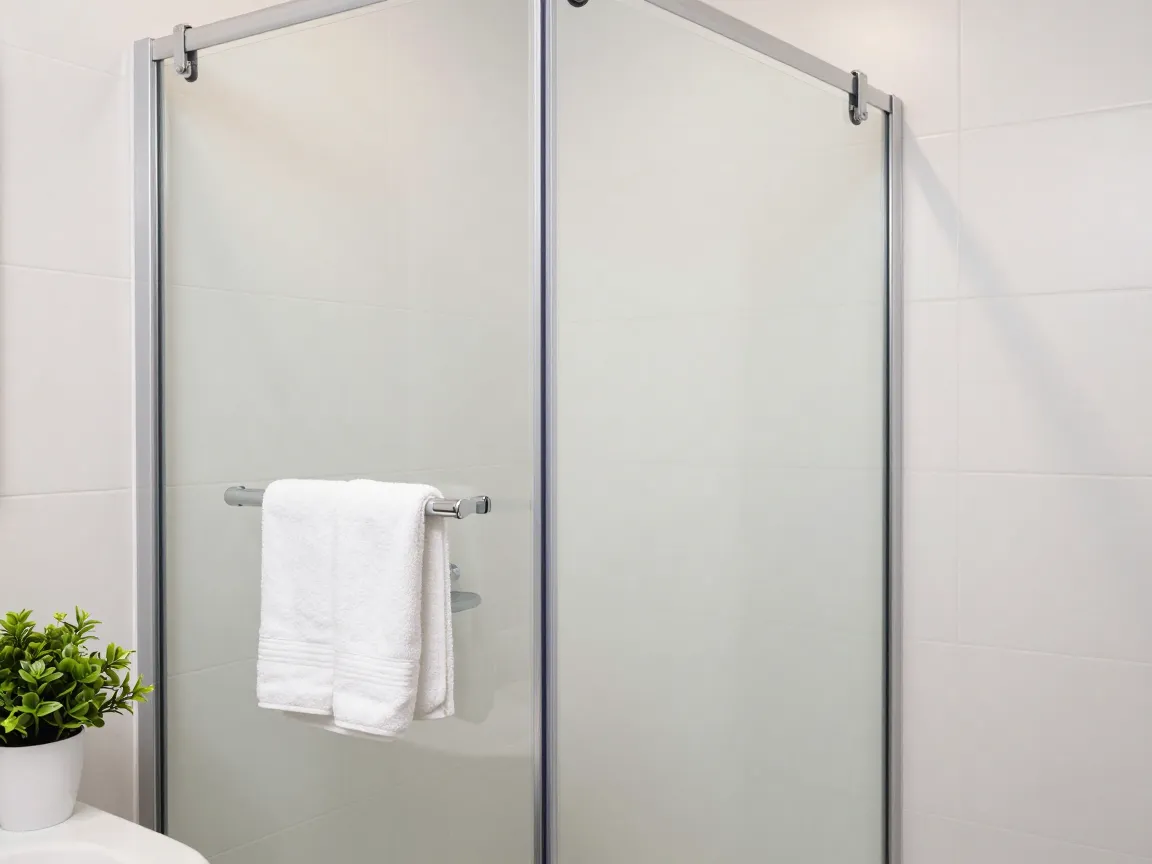 Baño impecable después de la limpieza
